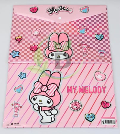 My Melody Çıtçıtlı Dosya Süper Kalite İster 1 Adet İster 2 Adet Alabilirsiniz