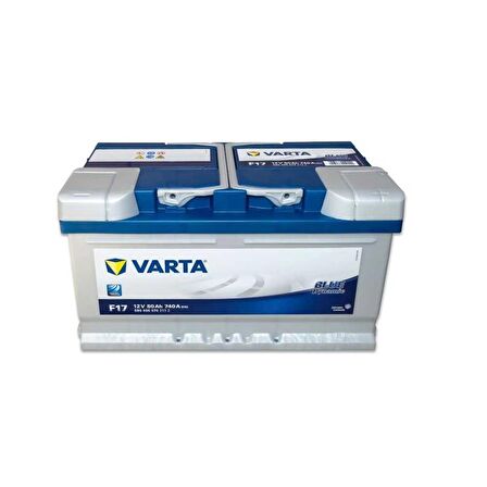 Varta Akü 12V 80 Ah Amper 740A Blue Dynmic F17