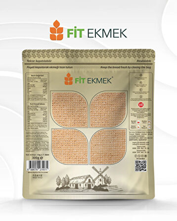 fit Chia Lavaş Ekmeği 300gr