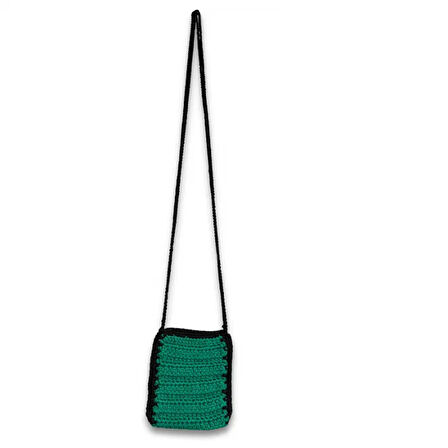 Uretti-Nuray 6496 - Mini Telefon Çantası - Yeşil