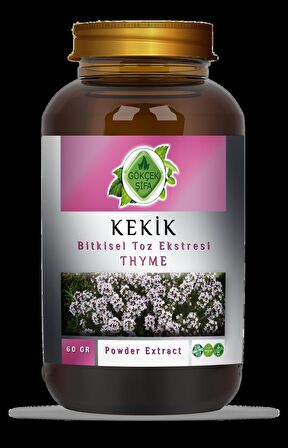 Kekik Toz Ekstresi 60 Gr Cam Kavanoz