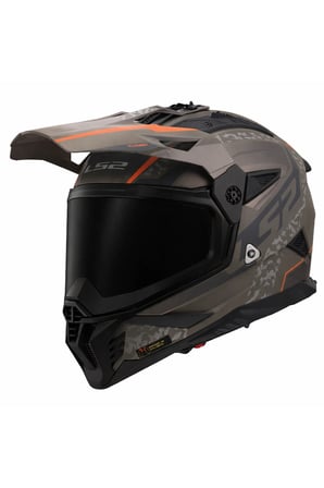 Ls2 Pioneer 2 Devor Kros Motosiklet Kaskı