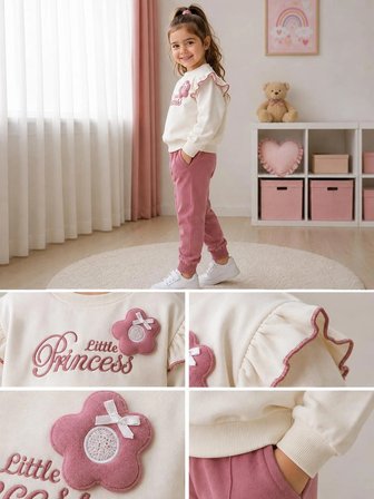 Little Princess Kız Çocuk 2’li Eşofman Takımı 