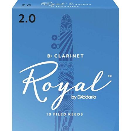 Daddario Woodwinds Royal RCB1020 Sib Klarnet Kamışı No:2