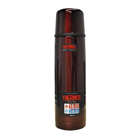 THERMOS FBB-750 LIGHT & COMPACT 0.75L MIDNIGHT RED 186879