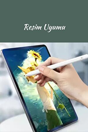 Honor Pad X9 Uyumlu Eğime Göre Çizgi Kalınlığı Değişen Şarjlı Dokunmatik Ekran Kalemi Stylus Pen