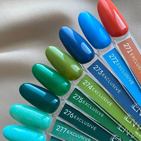 Envy Kalıcı Oje Exclusive Metalik Mavi 10gr No:273