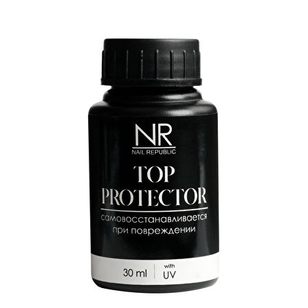 Nail Republic UV Filtresiz Koruyucu Top Coat Protector 30ml