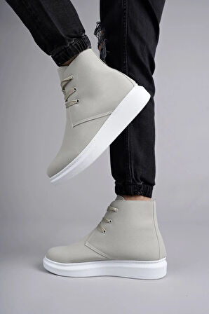 Arda  SLW207 Oslo Bağcıklı Süet Erkek Günlük Spor Bot BT Gri