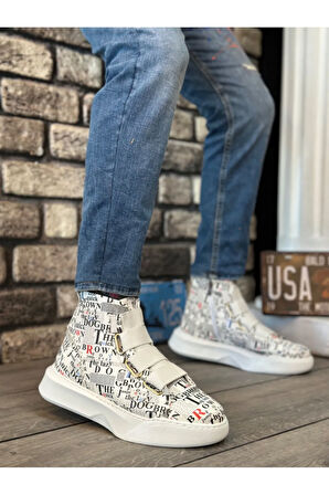 Arda  BA0142 Bantlı Erkek Yüksek Taban Rakamlı Spor Bot