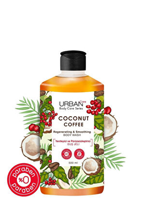 Yenileyici Ve Pürüsüzleştirici Coconut Coffee Duş Jeli 500 Ml