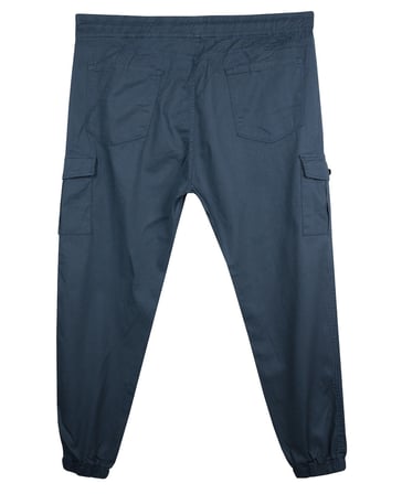 Kargo Cepli Büyük Beden Likralı Jogger Pantolon