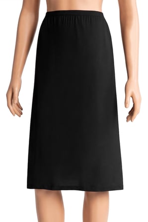 Öts Kadın Uzun Astar Jüpon Kombinezon, İnce Bel Lastikli (%95 Mikro Polyester - %5 Elastan)