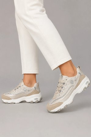 Paradox Kadın Günlük Rahat Bağcıklı Detaylı Sneaker Spor Ayakkabı - Bej