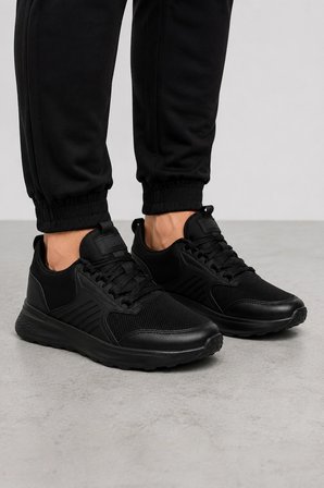 Supernova Erkek Günlük Spor Ayakkabı Sneaker – Hafif Tabanlı Rahat ve Modern Model Siyah
