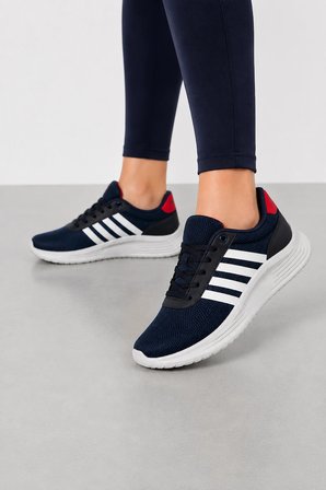 Lola Hafif Taban Gün Boyu Konfor Sunan Unisex Sneaker - Lacivert-Gri