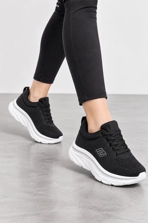 Strata Kadın Günlük Sneaker Spor Ayakkabı - Siyah