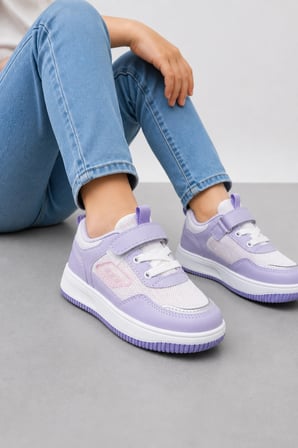 Synapse Çocuk Spor Ayakkabı – Hafif ve Rahat Günlük Sneaker - Lila