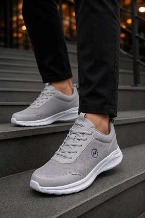 Nova Air Erkek Günlük Yürüyüş ve Spor Ayakkabı Hafif Sneaker - Gri