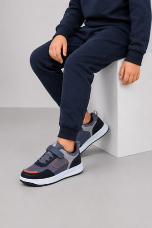 Synapse Çocuk Spor Ayakkabı – Hafif ve Rahat Günlük Sneaker - Füme