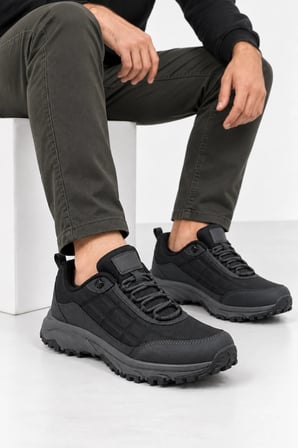 Mare Unisex Outdoor İçi Yünlü Kauçuk Taban Ayakkabı - Füme