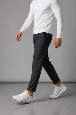 Flash Erkek Hafif Günlük Spor Ayakkabı Konfor Tabanlı Nefes Alabilen Rahat Sneaker - Beyaz