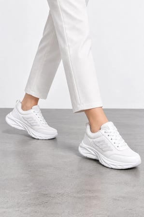 Sprint Kadın Günlük Sneaker Spor Ayakkabı - Beyaz