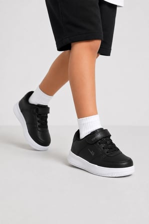 Monaco Hafif Ve Konforlu Unisex Casual Çocuk Spor Ayakkabı Siyah-Beyaz
