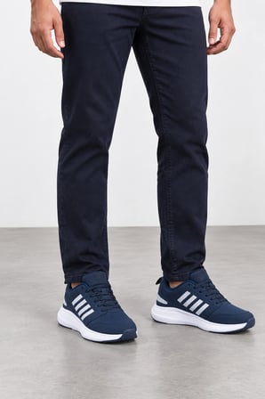 Aeris Erkek Bağcıklı Günlük Sneaker Spor Ayakkabı - Lacivert