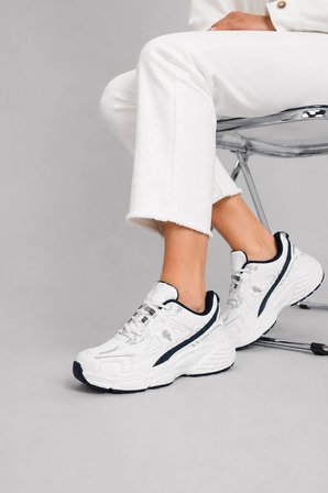 Mirage Kadın Günlük Rahat Bağcıklı Suni Deri Sneaker Spor Ayakkabı - Beyaz