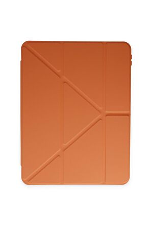 Galaxy Tab S6 P617 Kılıf Tri Folding Kalem Bölmeli Standlı Kılıf