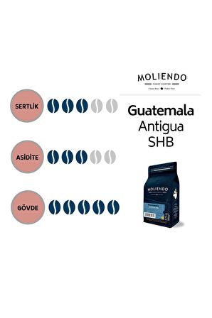 Moliendo Guatemala Antigua Shb Yöresel Kahve ( Çekirdek Kahve ) 250 G.