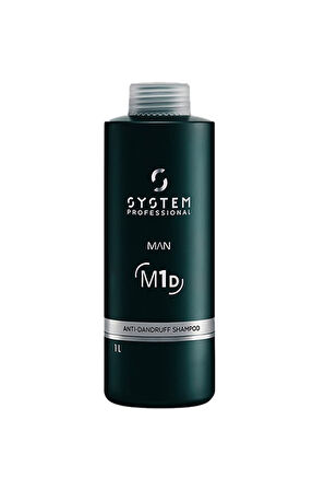 Erkeklere Özel Saç Derisini Temizleyiici ve Kepek Karşıtı Şampuanı 1000ml... System Professional