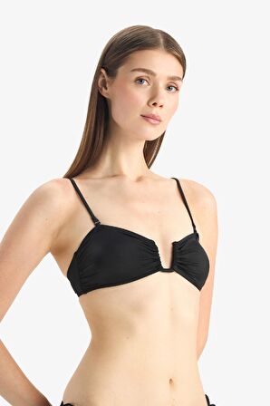 DeFacto 	Regular Fit Bikini Üstü-Fall in Love B7332AX25SMBK81
