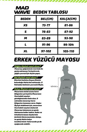 Mad Wave M1420-02 Erkek Yüzücü Mayosu
