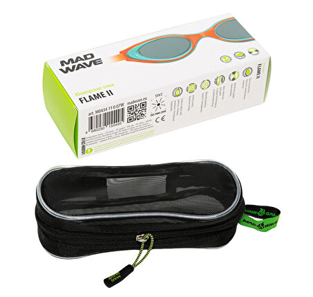 043411-07W Mad Wave Y&amp;uuml;zme G&amp;ouml;zl&amp;uuml;ğ&amp;uuml; Flame Iı Junior, One Size, &amp;Ccedil;ocuk Y&amp;uuml;zme G&amp;ouml;zl&amp;uuml;ğ&amp;uuml; Turuncu