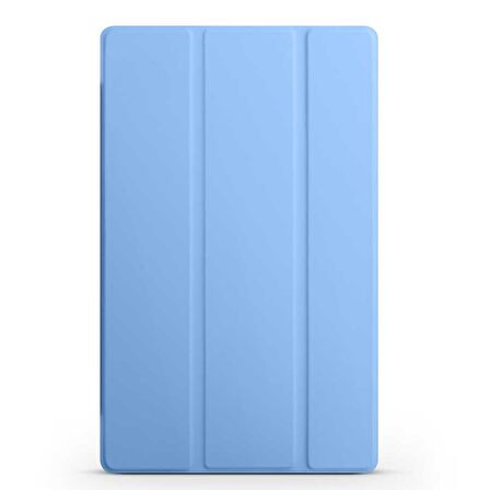Fuchsia Galaxy Tab A8 10.5 SM-X200 (2021) Uyumlu Kılıf Smart Cover Standlı Akıllı 1-1 Tablet Kılıfı