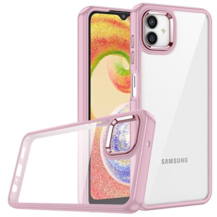 Fuchsia Galaxy A04 Kılıf Flora Kapak