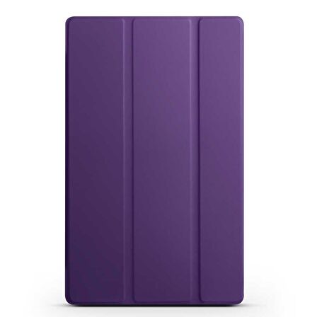 Lenovo M10 TB-X306F Uyumlu Fuchsia Smart Cover Standlı 1-1 Kılıf Flip Smart Akıllı Tablet Kılıfı