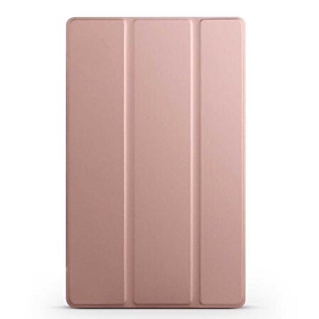Lenovo M10 TB-X306F Uyumlu Fuchsia Smart Cover Standlı 1-1 Kılıf Flip Smart Akıllı Tablet Kılıfı