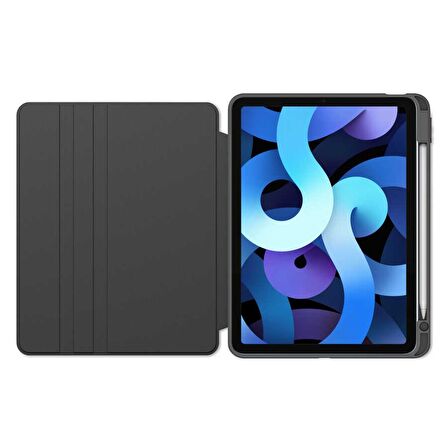 Apple iPad Air 10.9 2020 (4.Nesil) Uyumlu 360° Dönebilen Standlı Nayn Tablet Kılıfı İnce ve Fit