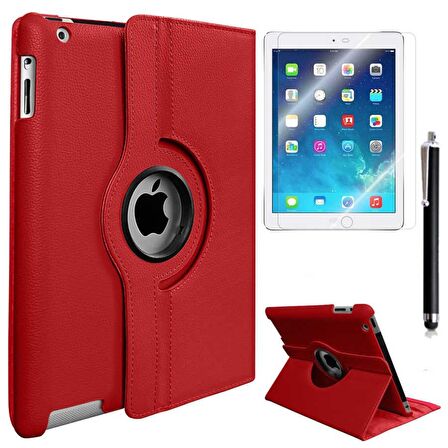 Apple iPad Mini 4 Fuchsia Dönebilen Standlı Kılıf