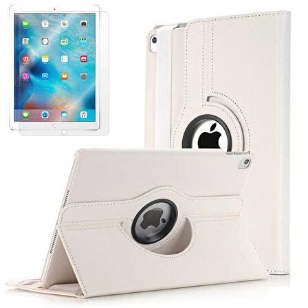 Apple iPad 9.7 2017 Fuchsia Dönebilen Standlı Kılıf