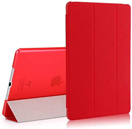 Apple iPad 9.7 2017 Fuchsia Smart Cover Standlı 1-1 Kılıf