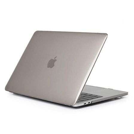 Apple Macbook 13.3' Air 2020 Uyumlu Fuchsia MSoft Kristal Şeffaf 1mm İncelikte Koruyucu Kılıf