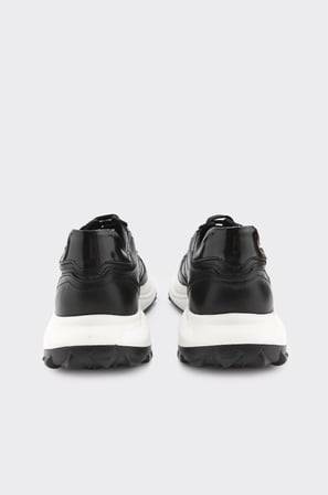 Hakiki Deri Bağcıklı Erkek Sneaker