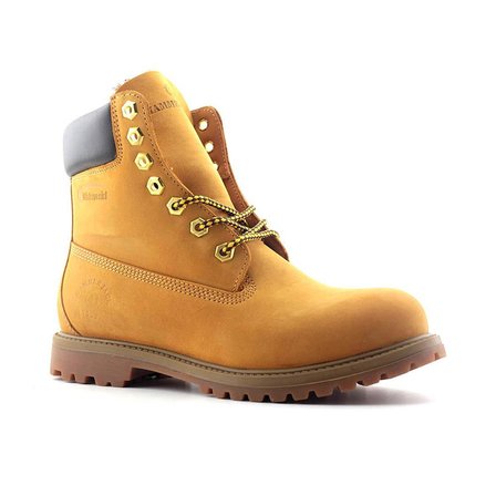 Hammer Jack 1101 G Waterresist Deri Unisex Bot Cat Sarı Nubuk