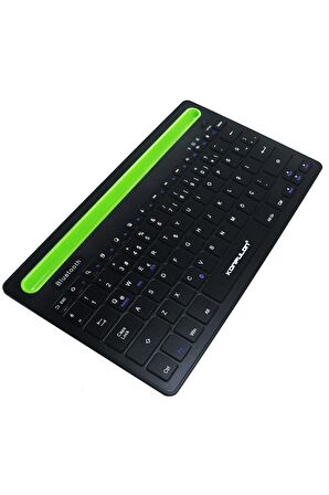 Android, IOS, Windows, Mac, Linux Uyumlu Bluetooth 5.0 Klavye Konfulon V4 Standlı Türkçe Q Klavye