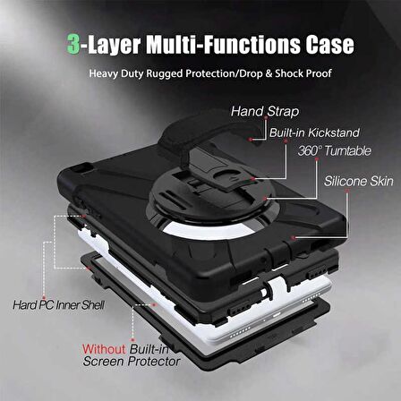 Galaxy T720 Tab S5E Fuchsia Defender Tablet Silikon