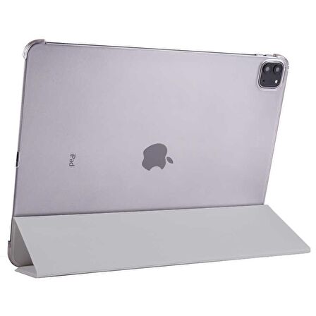 Apple iPad Pro 12.9 2021 (5.Nesil) Uyumlu Smart Cover Standlı 1-1 Flip Smart Akıllı Tablet Kılıfı